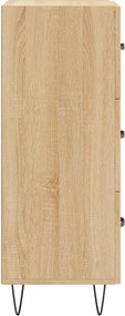 vidaXL Ντουλάπι Sonoma Δρυς 34,5x34x90 εκ. από Επεξεργασμένο Ξύλο