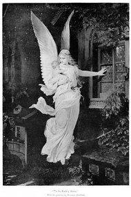 Εικονογράφηση Angel Delivers a Baby to a House, Christine_Kohler