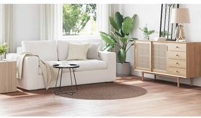 vidaXL Χαλί Καφέ 160 x 160 cm Πολυπροπυλένιο