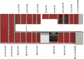 Σύνθεση κουζίνας Velvet