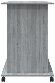 VidaXL Γραφείο Υπολογιστή Γκρι Sonoma 80x50x75 εκ. Επεξεργασμένο Ξύλο