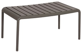 ΤΡΑΠΕΖΙ ΣΑΛΟΝΙΟΥ ΕΞΩΤERIKOY ΧΩΡΟΥ ΧΑΜΗΛΟ KORVER HM6334.05 ΠΟΛΥΠΡΟΠΥΛΕΝΙΟ DARK OLIVE 100x60x46Υεκ