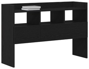 vidaXL Μπουφές Μαύρο Δρυς 105x30x70 εκ. από Επεξεργασμένο Ξύλο