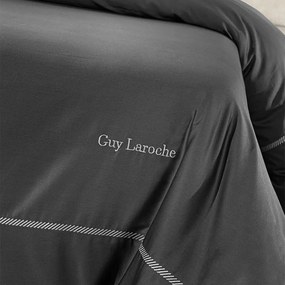 Σεντόνια King Size (Σετ) Guy Laroche Elite Anthracite - Silver