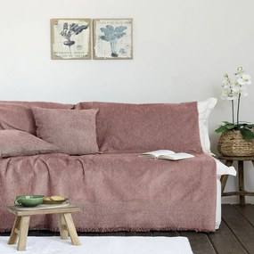 Ριχτάρι Plain Earth Nima Three-Seater 180x300cm Chenille