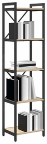 vidaXL Βιβλιοθήκη Sonoma Δρυς 40 x 30 x 153 εκ Επεξεργασμένο ξύλο