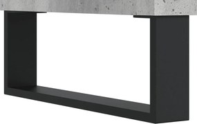 vidaXL Ντουλάπι Γκρι Σκυροδέματος 34,5x32,5x90 εκ. Επεξεργασμένο Ξύλο