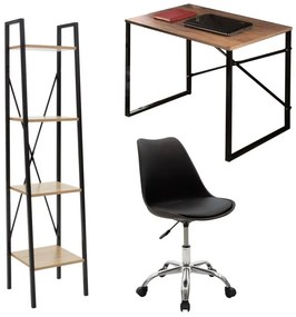 Intrahome Φοιτητικό πακέτο επίπλων γραφείου FUJIRA 4 Intrahome σετ 3 τμχ | SKU: INTRAPA-311111615