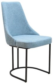 Καρέκλα Τραπεζαρίας Maggie Fylliana Μπλέ - Ράφ 47x52x91εκ. 2αδα 47x52x91 εκ.