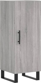 vidaXL Ντουλάπι Γκρι Sonoma 34,5x34x90 εκ. από Επεξεργασμένο Ξύλο