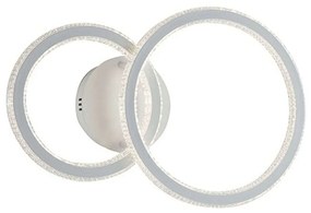 Φωτιστικό Οροφής - Πλαφονιέρα Bryant LED-BRYANT-PL2C 45W Led 65x45cm White Luce Ambiente Design Aluminium