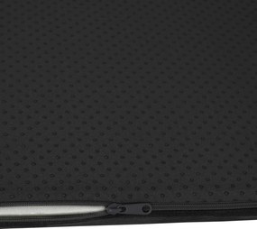 vidaXL 44 x 29 x 17 εκ. Σφιχτό PU Αφρός Μαύρο