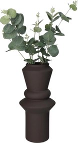 Βάζο ArteLibre Καφέ Δολομίτης 13.1x13.1x28.3cm