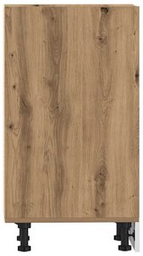 vidaXL Κάτω ντουλάπι Riga Artisan Oak 30x44,5x81,5 cm