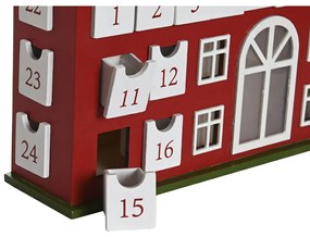 Εορταστικό Ημερολόγιο DKD Home Decor Ξύλο 37,5 x 8,5 x 31 cm (x2)