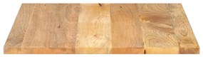 vidaXL Επιφάνεια Τραπεζιού Τετράγωνη 80x80x2,5 εκ. Μασίφ Ξύλο Μάνγκο