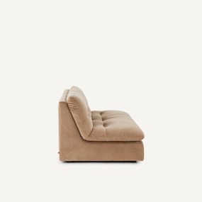 Καναπές σύνθεσης 3 θέσεων από βελούδο stonewashed, Giuliano