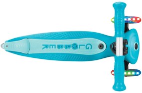 Globber Scooter Foldable Go.Up Active Lights 360 Aqua