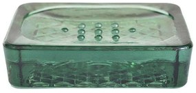Σαπουνοθήκη Diamante 016.5926DB622 Γυάλινη Green Glass