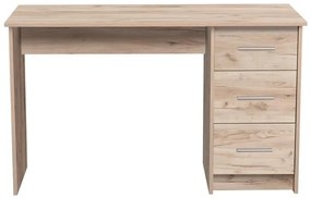 Γραφείο LEO Grey Oak 121x50x74.5 εκ.