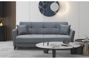 Καναπές Κρεβάτι Τριθέσιος ArteLibre JAVIER 3S Γκρι 210x84x86cm