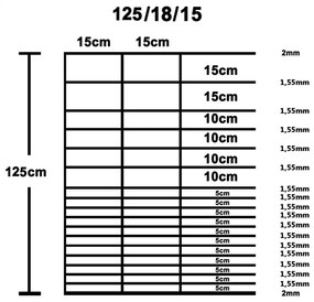 vidaXL Συρματόπλεγμα Περίφραξης Ασημί 50 x 1,25 μ. Γαλβανισμένο Ατσάλι