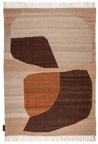 Χαλί Καλοκαιρινό (170x240) Βιοκαρπέτ Naf Naf Lyra LYR-02 Natural Brown