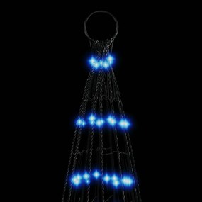 vidaXL Χριστουγεννιάτικο δέντρο LED 1534 LED Μπλε 500 εκ.