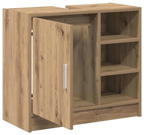 vidaXL Ντουλάπι Νιπτήρα Artisan Oak 63 x 29 x 55 cm Επεξεργασμένο ξύλο