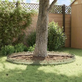 vidaXL Περιγράμματα γκαζόν 20 pcs Ασημί 103 x 0,05 x 22 εκ