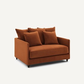 2θέσιος πτυσσόμενος καναπές από βελούδο, Lazare