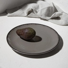 ESTIA ΠΙΑΤΟ ΡΗΧΟ PEARL ΠΟΡΣΕΛΑΝΙΝΟ 27cm GREY