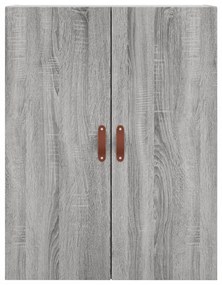 vidaXL Ντουλάπι Τοίχου Γκρι Sonoma 69,5 x 34 x 90 εκ.