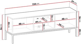 Έπιπλο τηλεόρασης Haven