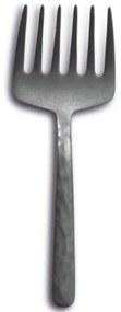 Πιρούνι Φαγητού Πλατύ Kodai Vintage CO00695400 11,3cm Grey Comas Stainless Steel