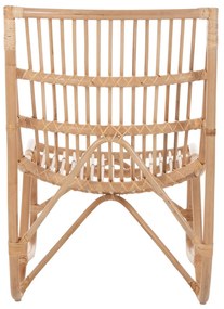 ΠΟΛΥΘΡΟΝΑ GRINN  ΡΑΒΔΟΙ RATTAN ΣΕ ΦΥΣΙΚΟ 56,5x73,5x79,5Υ εκ.