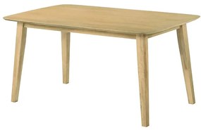 DOM Τραπέζι Τραπεζαρίας Mdf Απόχρωση Oak 150x90x75cm Ε803