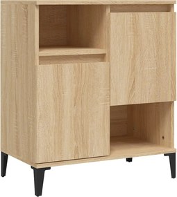 vidaXL Ντουλάπια 2 τεμ. Sonoma Δρυς 60x35x70 εκ. Επεξεργασμένο Ξύλο
