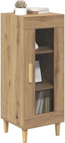 vidaXL Πλαϊνό γραφείο Artisan Oak 34.5 x 32.5 x 90 εκ.