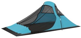 vidaXL Σκηνή Κάμπινγκ Μπλε 317 x 240 x 100 εκ.