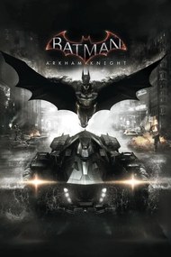 Εκτύπωση τέχνης Batman Arkham Knight - Batmobile, (26.7 x 40 cm)