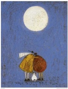 Εκτύπωση έργου τέχνης Sam Toft - A Moon To Call Their Own, Sam Toft, (40 x 50 cm)