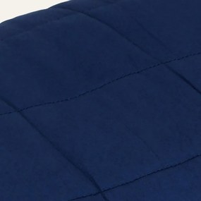 Κουβέρτα Βαρύτητας Μπλε 200 x 200 εκ. 13 κ. Υφασμάτινη - Μπλε