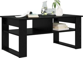vidaXL Τραπεζάκι σαλονιού Μαύρη Οξυά 96 x 54 x 44 εκ