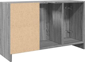 vidaXL Ντουλάπι Νιπτήρα Grey Sonoma 90x29x55 εκ. Επεξεργασμένο Ξύλο