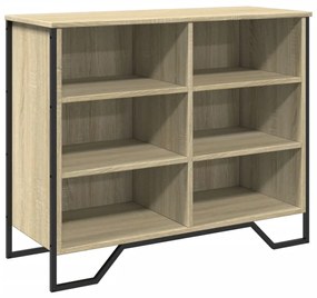 vidaXL Ντουλάπι Sonoma Δρυς 91x35,5x74,5 εκ. από Επεξεργασμένο Ξύλο