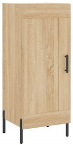 vidaXL Μπουφές Sonoma δρυς 34,5 x 34 x 180 εκ. από Επεξεργασμένο Ξύλο