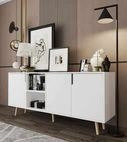 Κονσόλα Λευκό FLEDAS 180x45x80