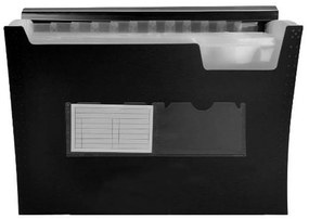 Φάκελο Ταξινομητή Liderpapel FU35 Μαύρο A4