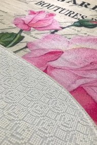 Bathmat Set (2 Pieces) Jardiner Oval Multicolor